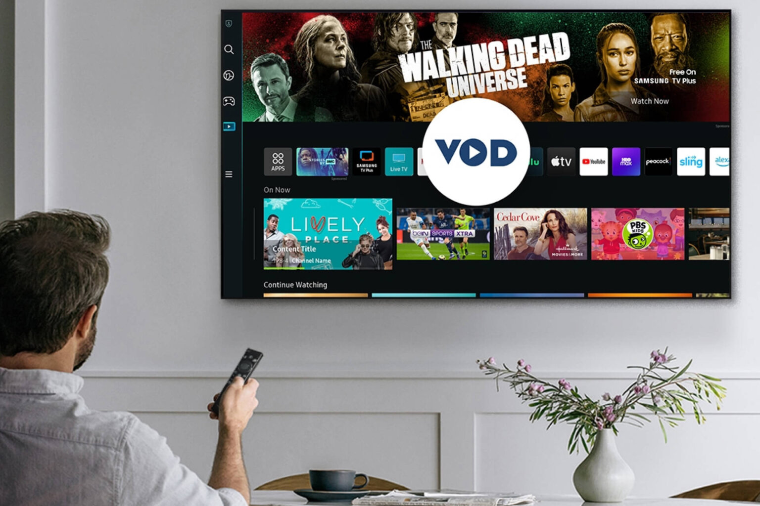 telewizor na ekranie widać smart tv i google tv porównanie technologii strefawyboru